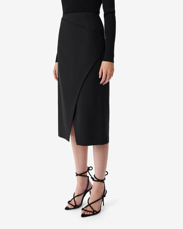 Iro JUPE MI-LONGUE PORTEFEUILLE BLA01