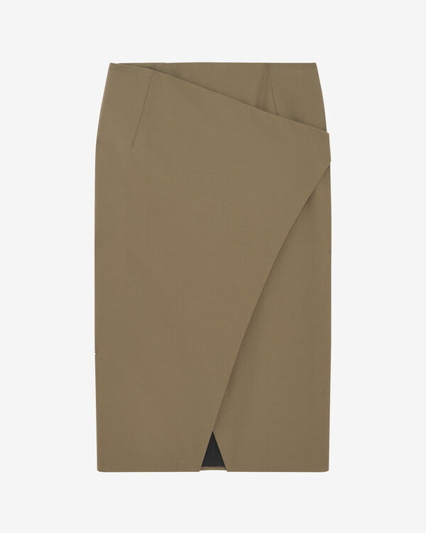 iro JUPE MI-LONGUE PORTEFEUILLE BLA01