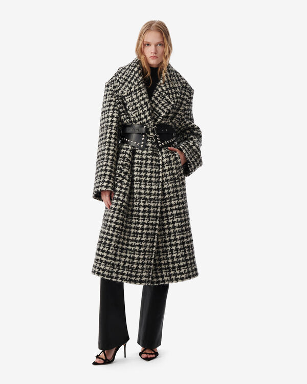 Iro MANTEAU LONG OVERSIZE BLA04