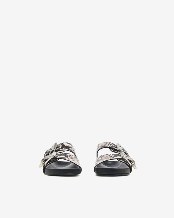 Iro MULES PLATES PYTHON BEI85