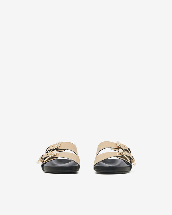 Iro MULES PLATES TOILE BEI70