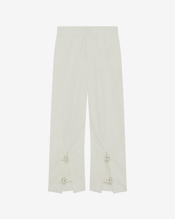 iro PANTALON À FENTES WHI01