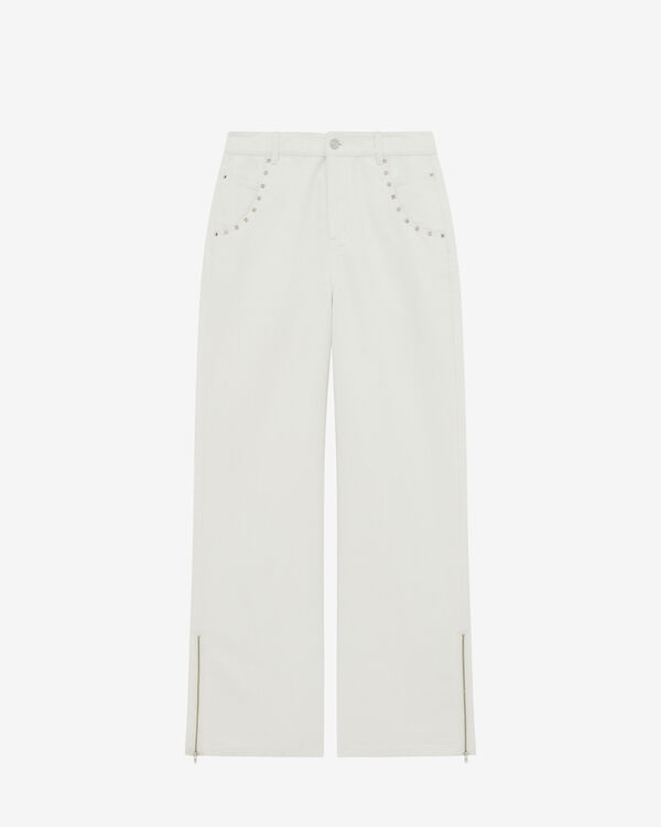 iro PANTALON À STUDS WHI01