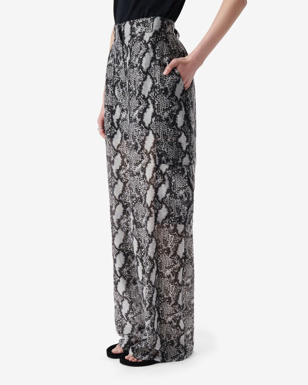 Iro PANTALON CARGO À IMPRIMÉ BLA80