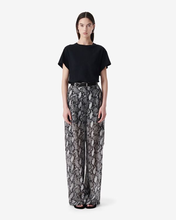 Iro PANTALON CARGO À IMPRIMÉ BLA80