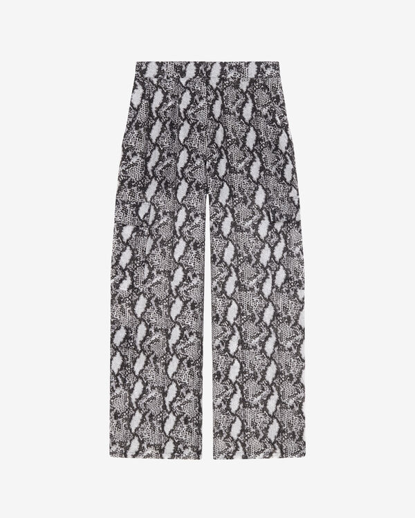 iro PANTALON CARGO À IMPRIMÉ BLA80