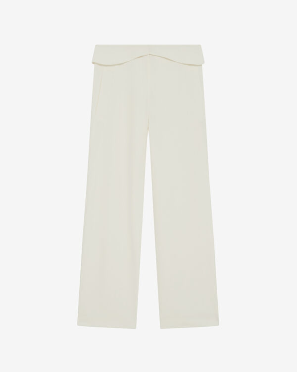 iro PANTALON DROIT WHI02