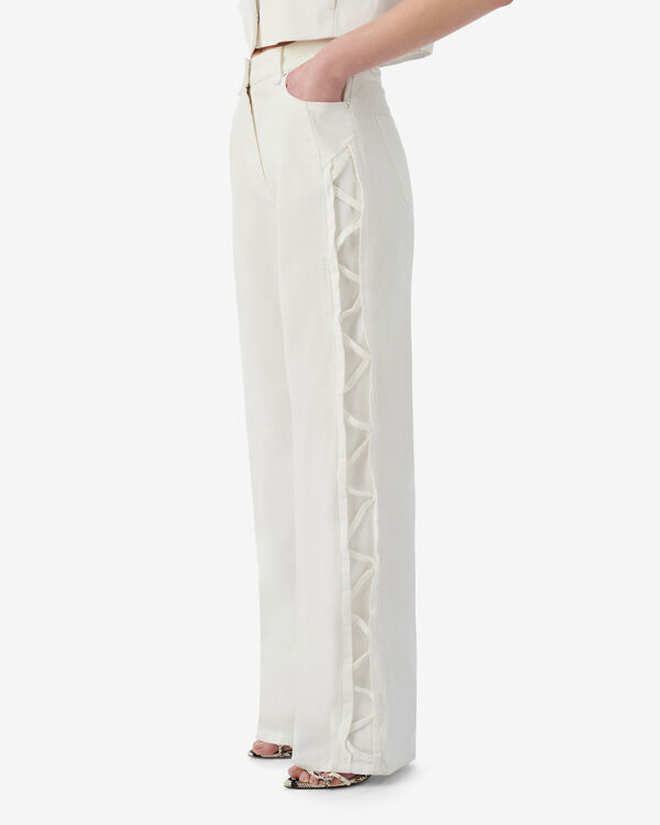 Iro PANTALON DROIT WHI16