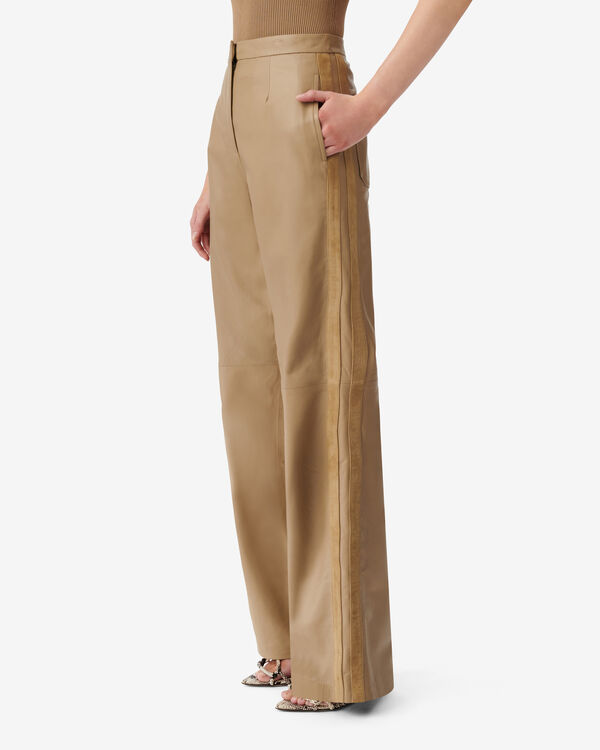 Iro PANTALON EN CUIR BEI32