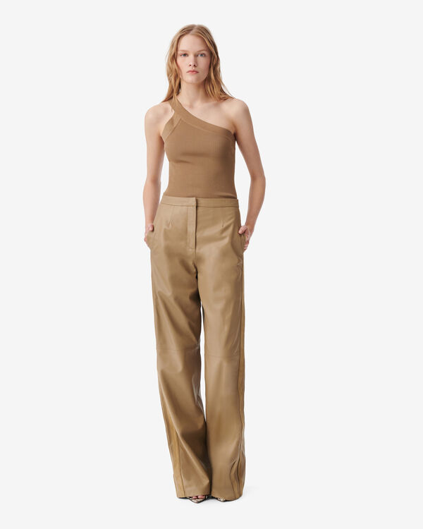 Iro PANTALON EN CUIR BEI32