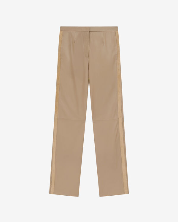 iro PANTALON EN CUIR BEI32