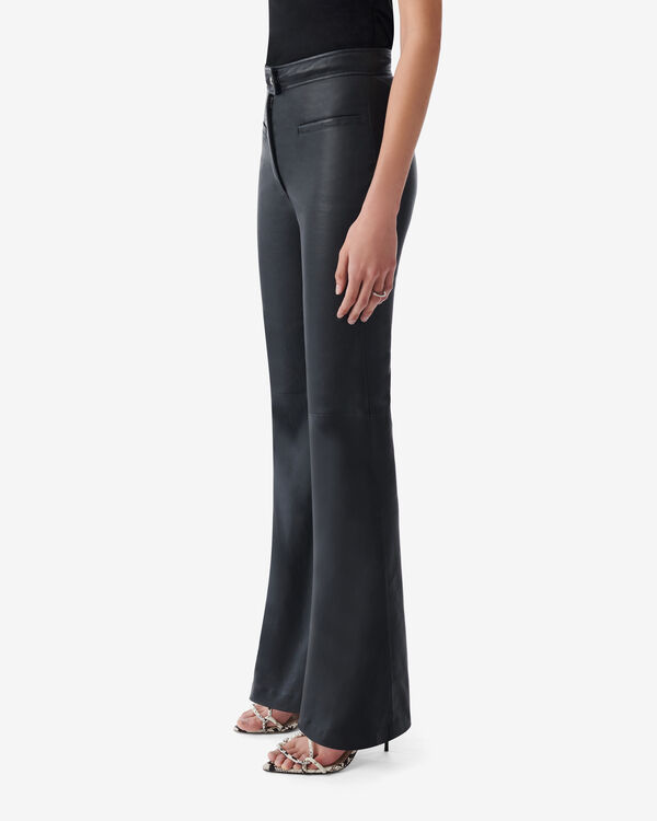 Iro PANTALON EN CUIR BLA01