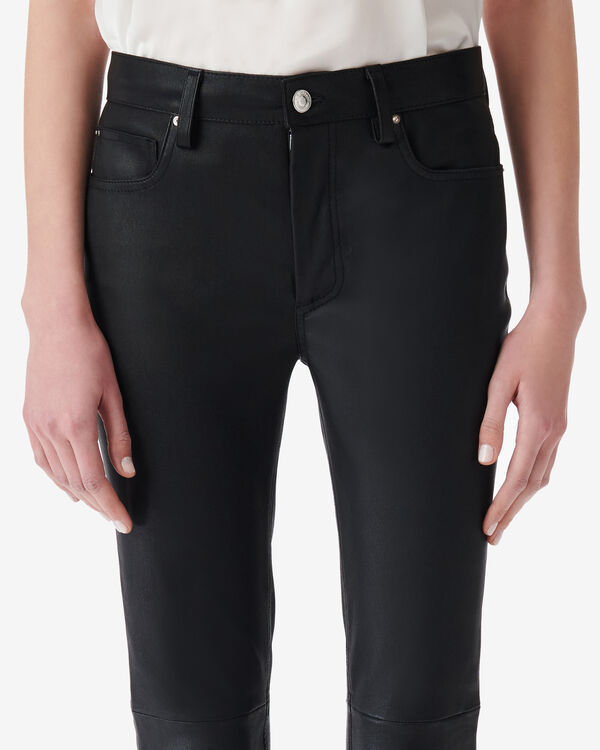 Iro PANTALON EN CUIR BLA01