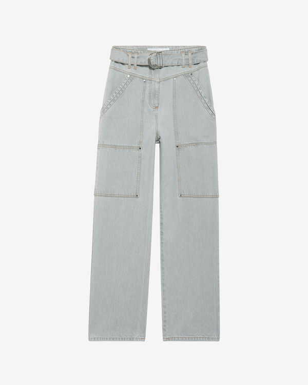 iro PANTALON EN DENIM GRY02