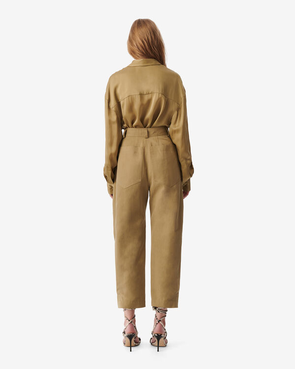 Iro PANTALON TAILLE HAUTE BEI37