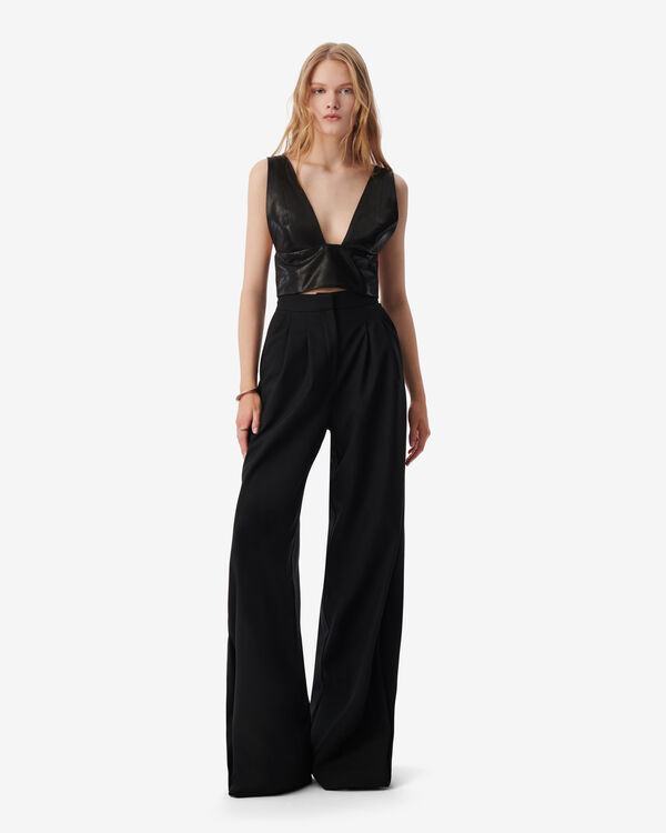 Iro PANTALON TAILLE HAUTE BEI37