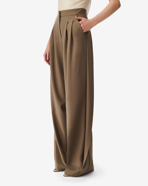 Iro PANTALON TAILLE HAUTE BEI37