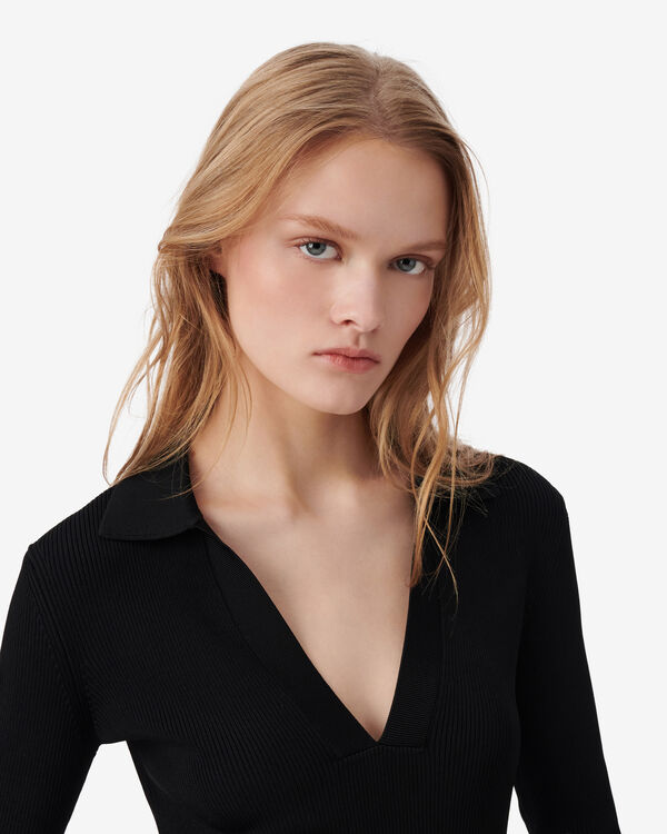 Iro PULL COL POLO BEI32