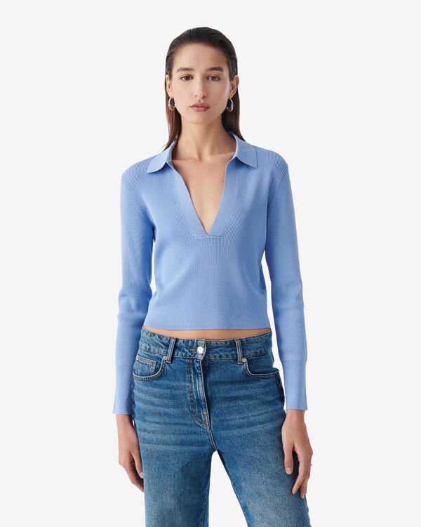 Iro PULL COL POLO BEI32