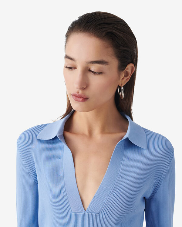 Iro PULL COL POLO BEI32