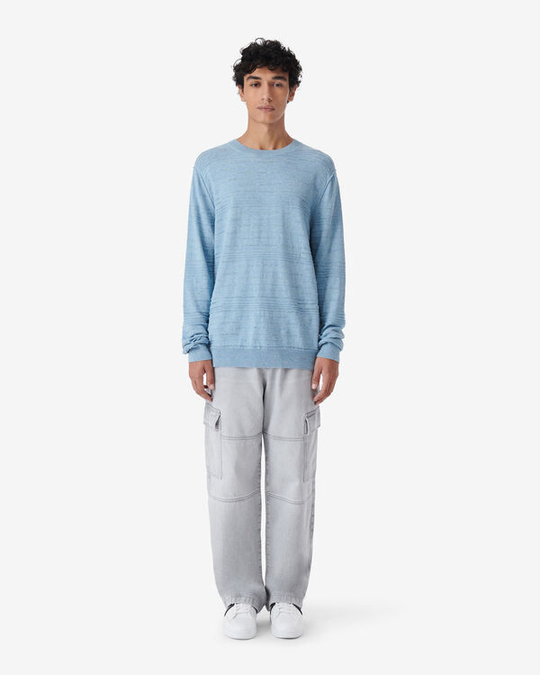 Iro PULL COL ROND BLU09