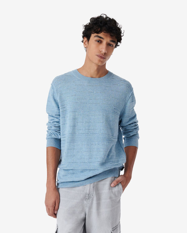 Iro PULL COL ROND BLU09