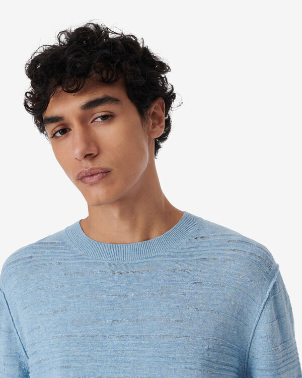 Iro PULL COL ROND BLU09