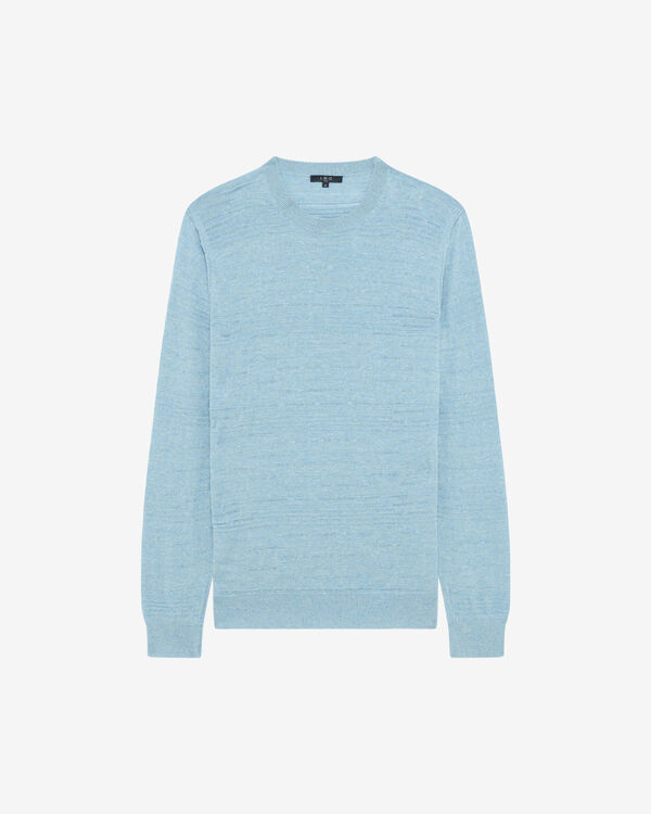iro PULL COL ROND BLU09