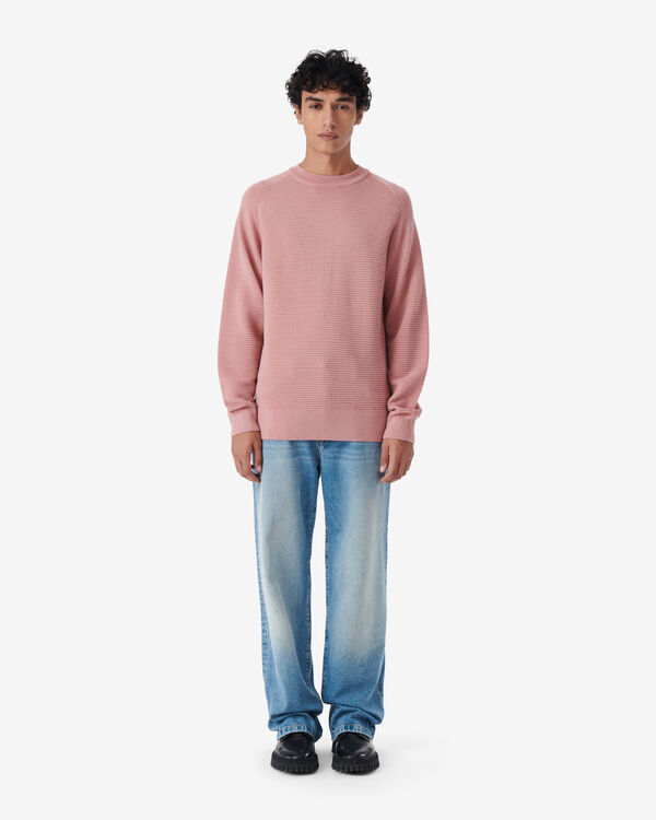 Iro PULL CÔTELÉ COL ROND PIN28