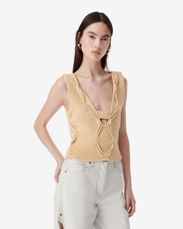 Iro PULL CÔTELÉ YEL02