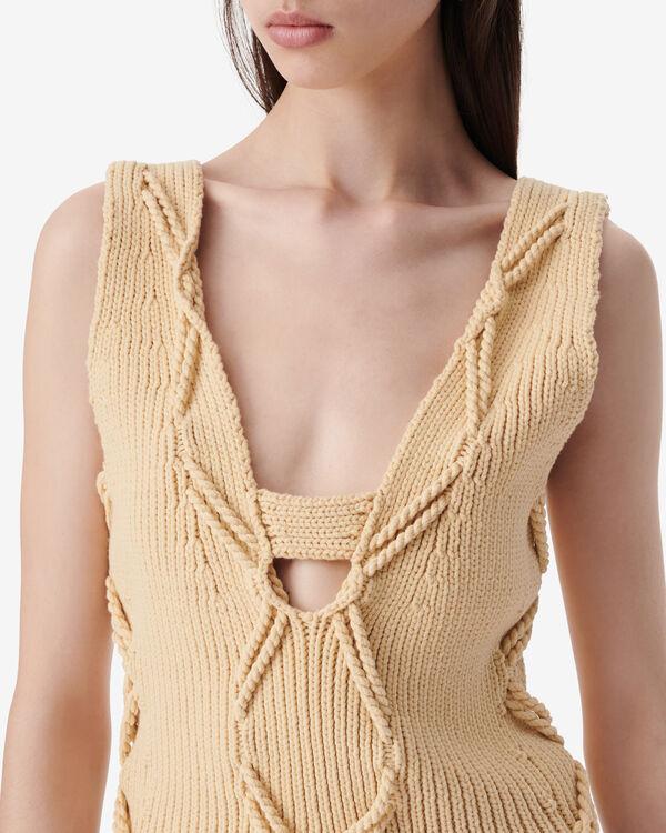 Iro PULL CÔTELÉ YEL02