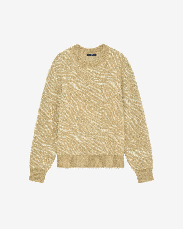 Iro PULL EN JACQUARD ZÈBRE BEI20