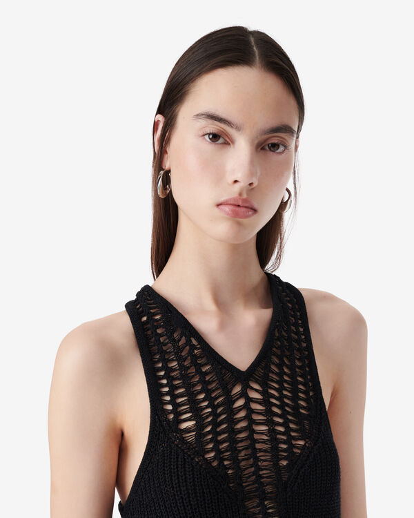 Iro PULL EN MAILLE COL V BLA01