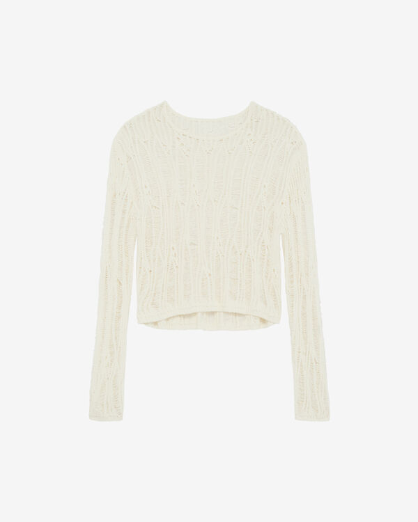 iro PULL EN MAILLE LÂCHÉE WHI01