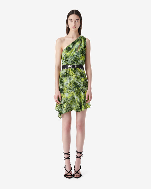 Iro ROBE ASYMÉTRIQUE À IMPRIMÉ GRE02