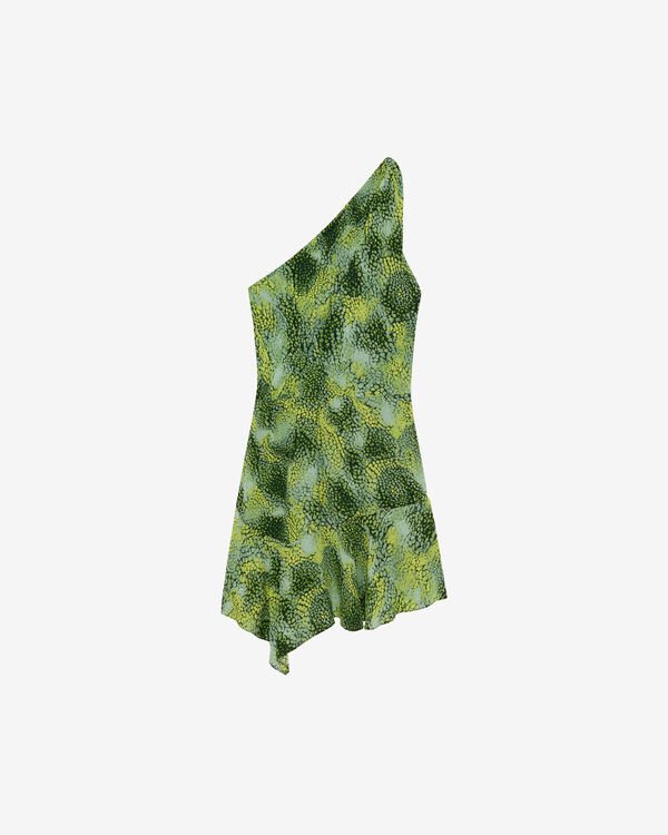 iro ROBE ASYMÉTRIQUE À IMPRIMÉ GRE02