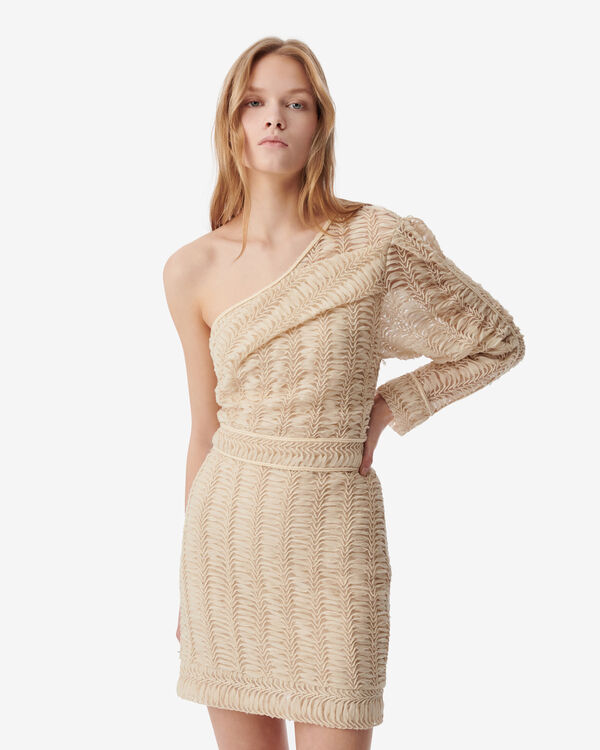 Iro ROBE COURTE ASYMÉTRIQUE ECR01