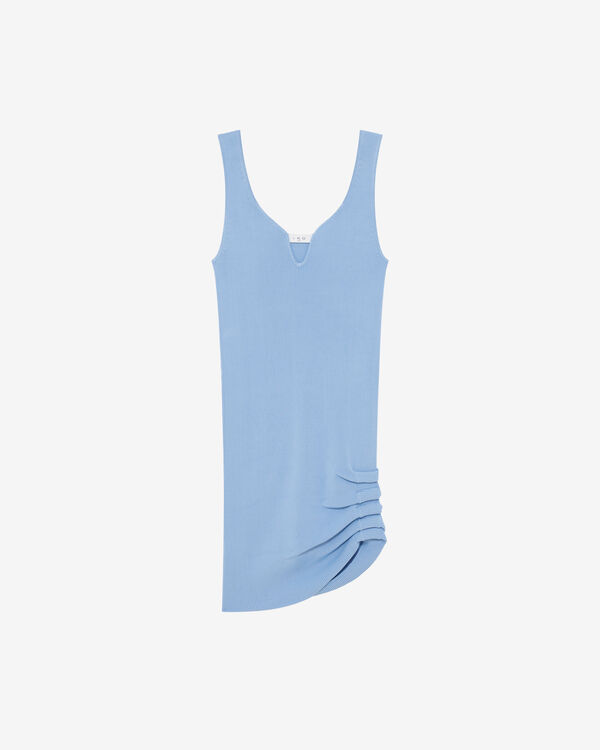 iro ROBE COURTE CÔTELÉE BLA01