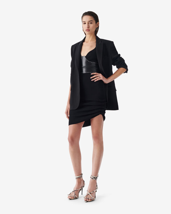 Iro ROBE COURTE CÔTELÉE BLA01