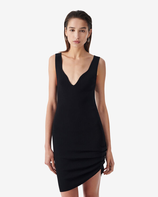 Iro ROBE COURTE CÔTELÉE BLA01