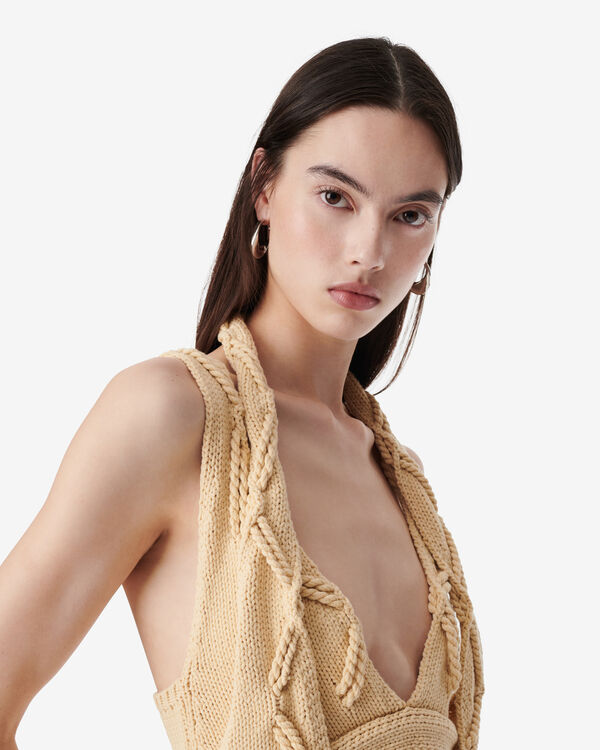 Iro ROBE COURTE EN TRICOT YEL02