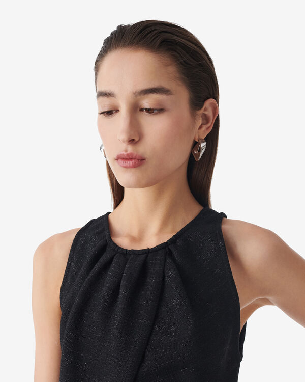 Iro ROBE COURTE LUREX BLA05