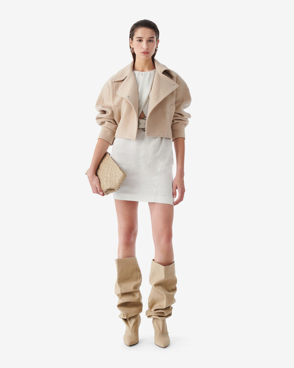 Iro ROBE COURTE LUREX BLA05