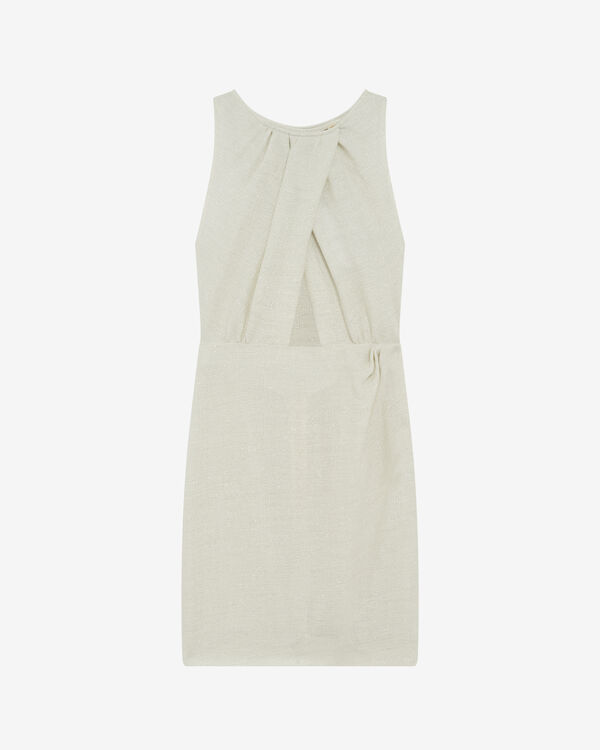 iro ROBE COURTE LUREX BLA05