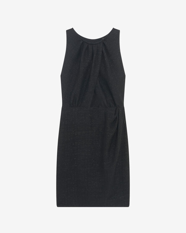 iro ROBE COURTE LUREX BLA05