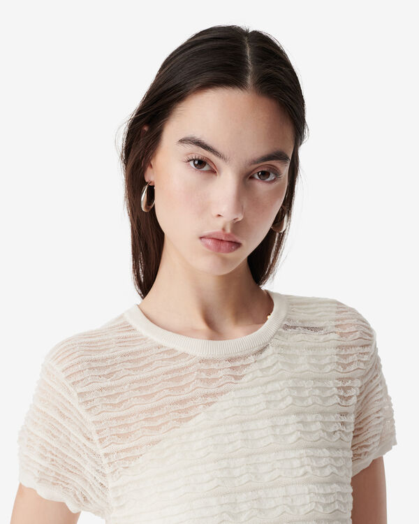 Iro ROBE COURTE TEXTURÉE ECR01