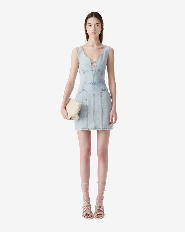 Iro ROBE EN JEAN BLU56