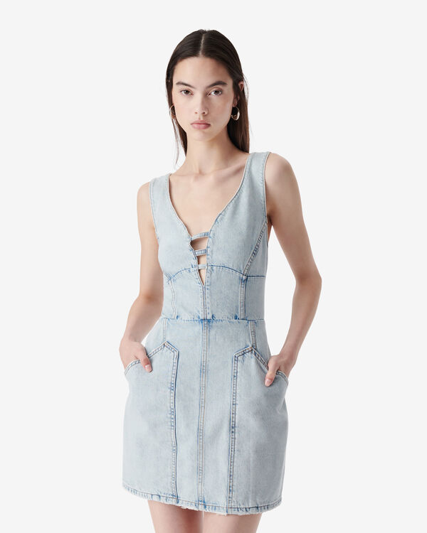 Iro ROBE EN JEAN BLU56