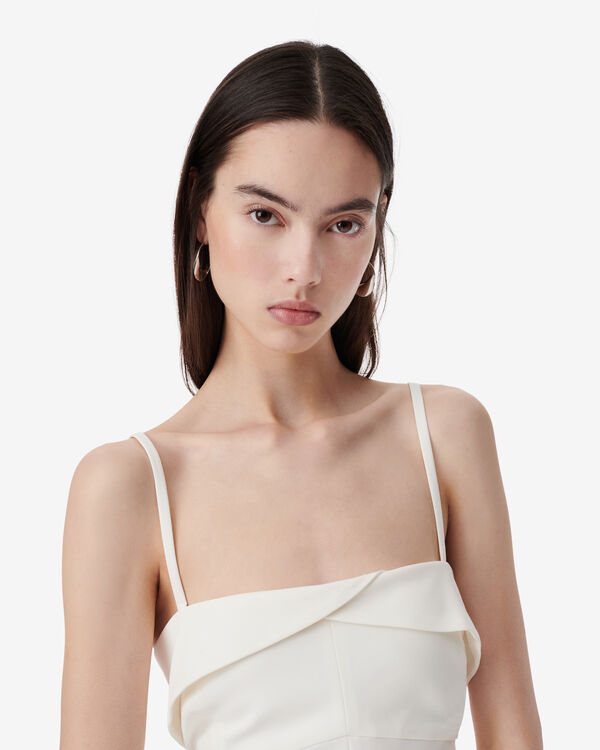 Iro ROBE LONGUE À BRETELLES BLA01