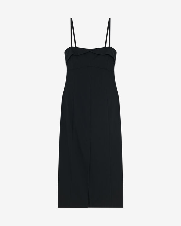 iro ROBE LONGUE À BRETELLES BLA01